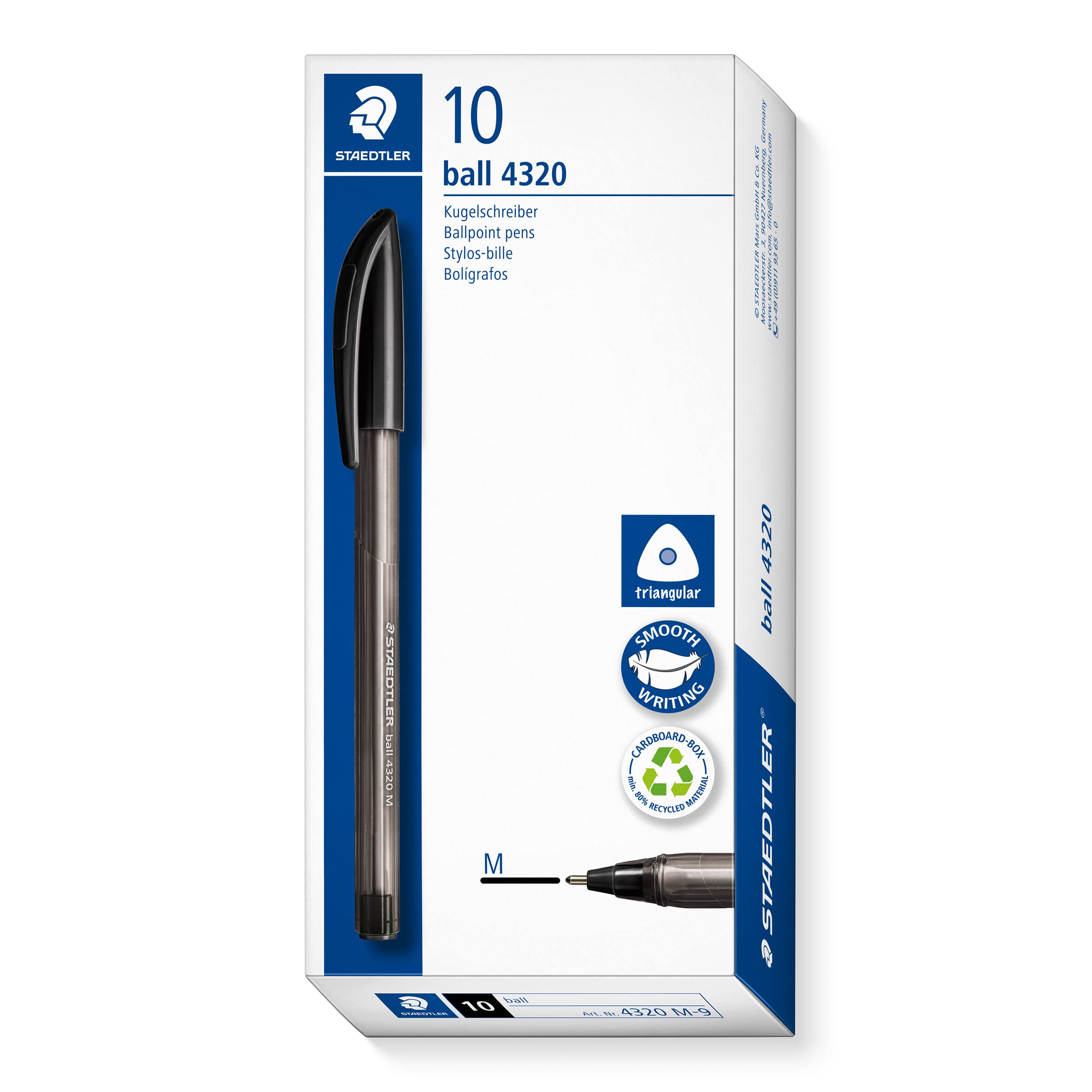 staedtler-noris-stick-rainbow-4320-m-3-penna-a-sfera-blu-confezione-da-10 image 8