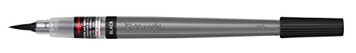 pentel-frp-refill-colour-brush-pigment-nero-ricarica-brush image 8