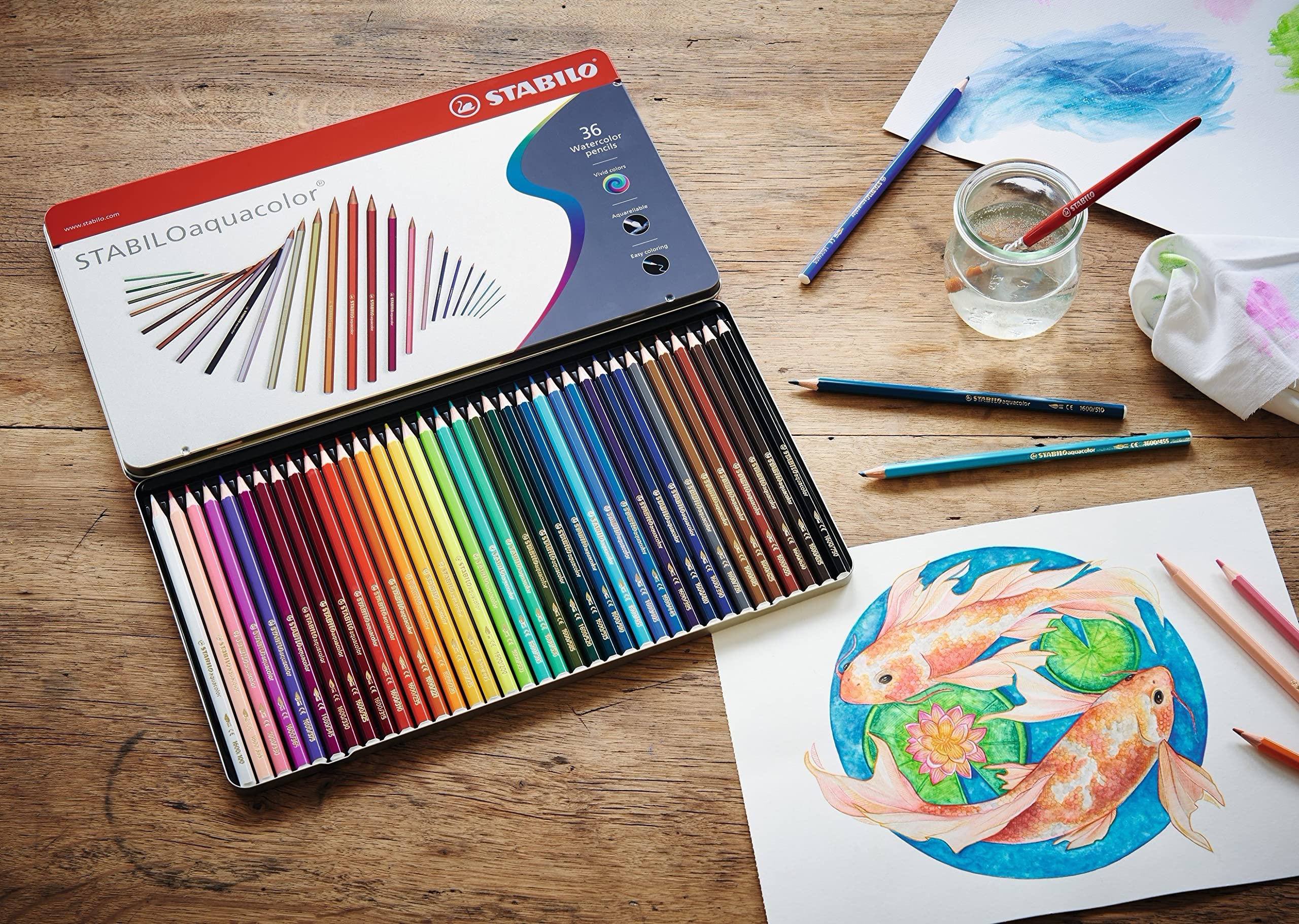 stabilo-stabiloaquacolor-matita-colorata-acquarellabile image 4