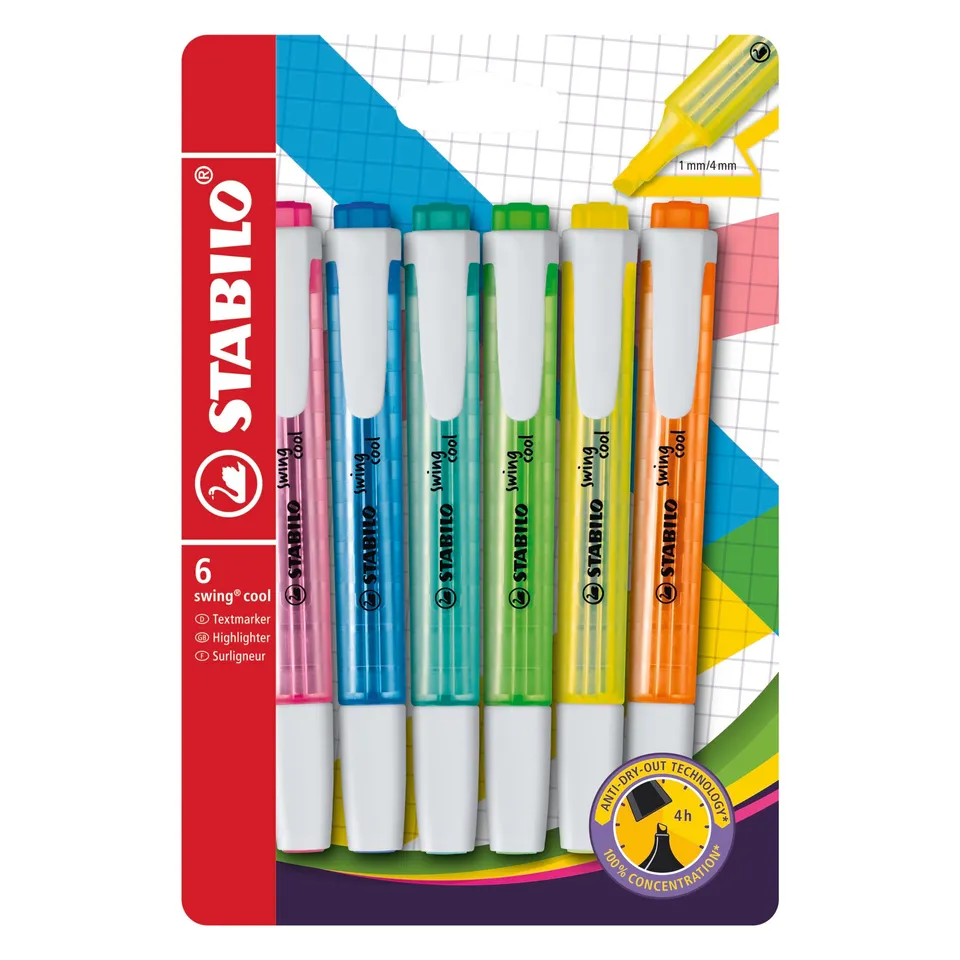 stabilo-swing-cool-evidenziatore-tascabile-punta-doppia-1-4-mm image 1