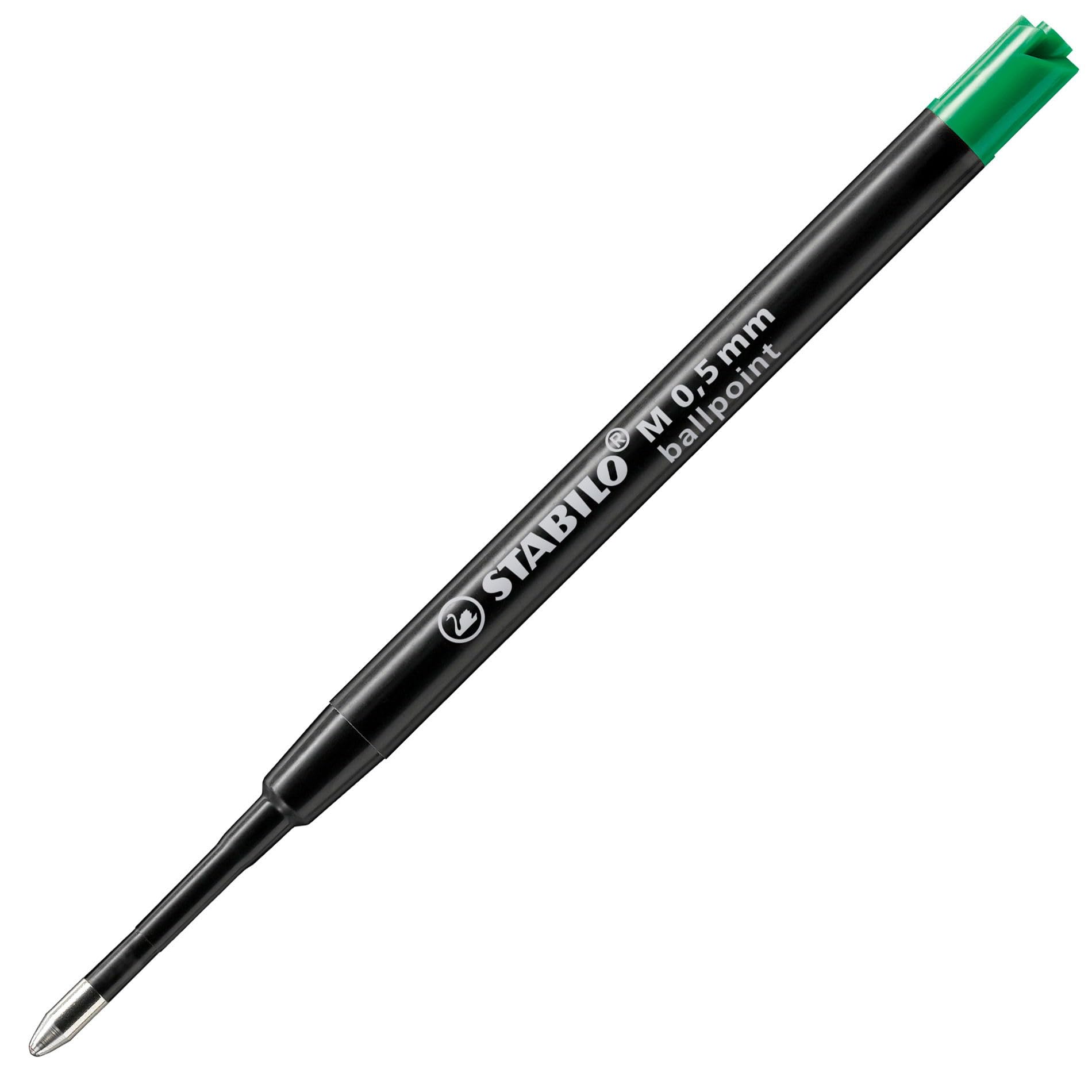 stabilo-refill-cartuccia-per-penna-a-sfera-tratto-m-0-5-mm-nero image 4