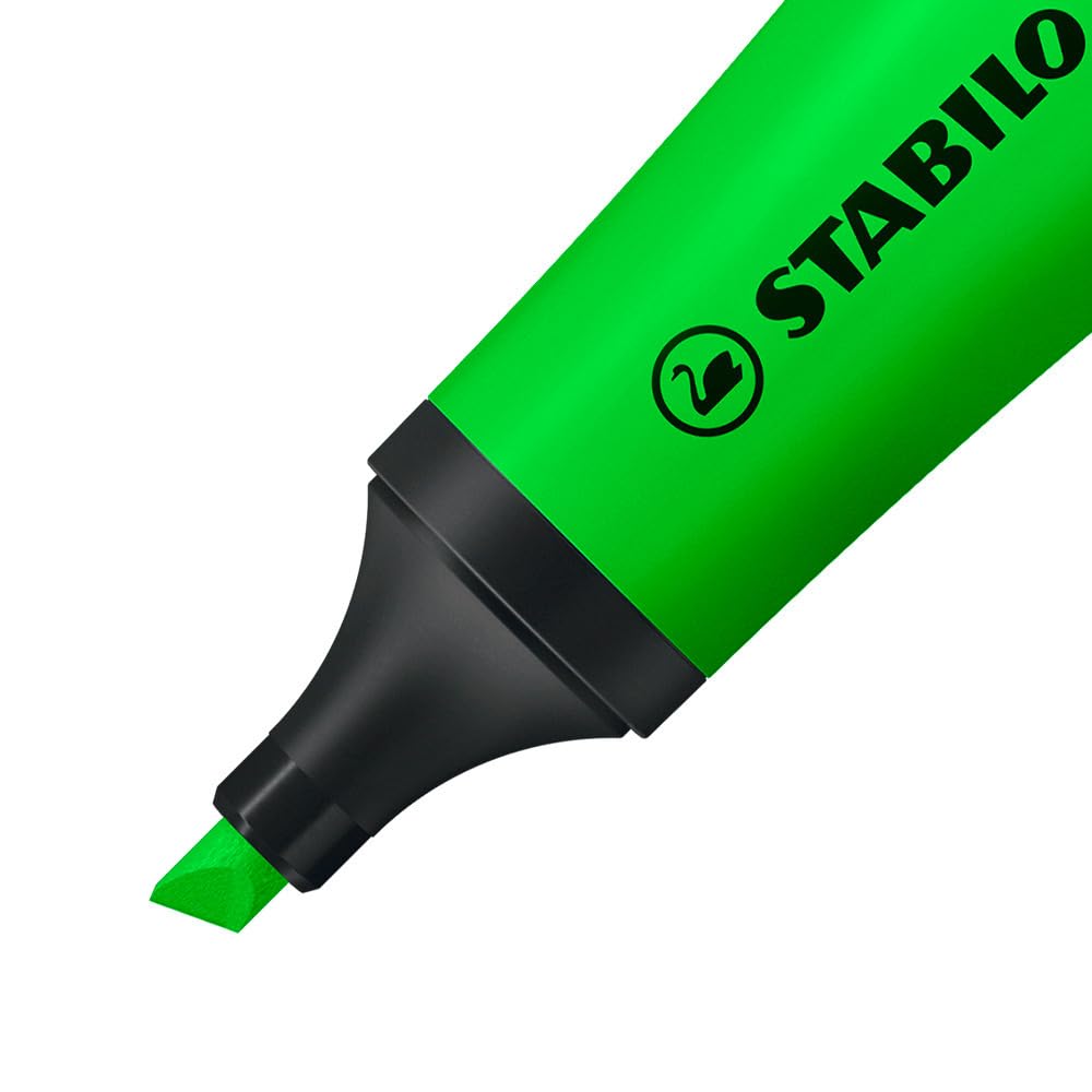 stabilo-neon-evidenziatore-punta-2-5-mm-colori-fluorescenti image 3