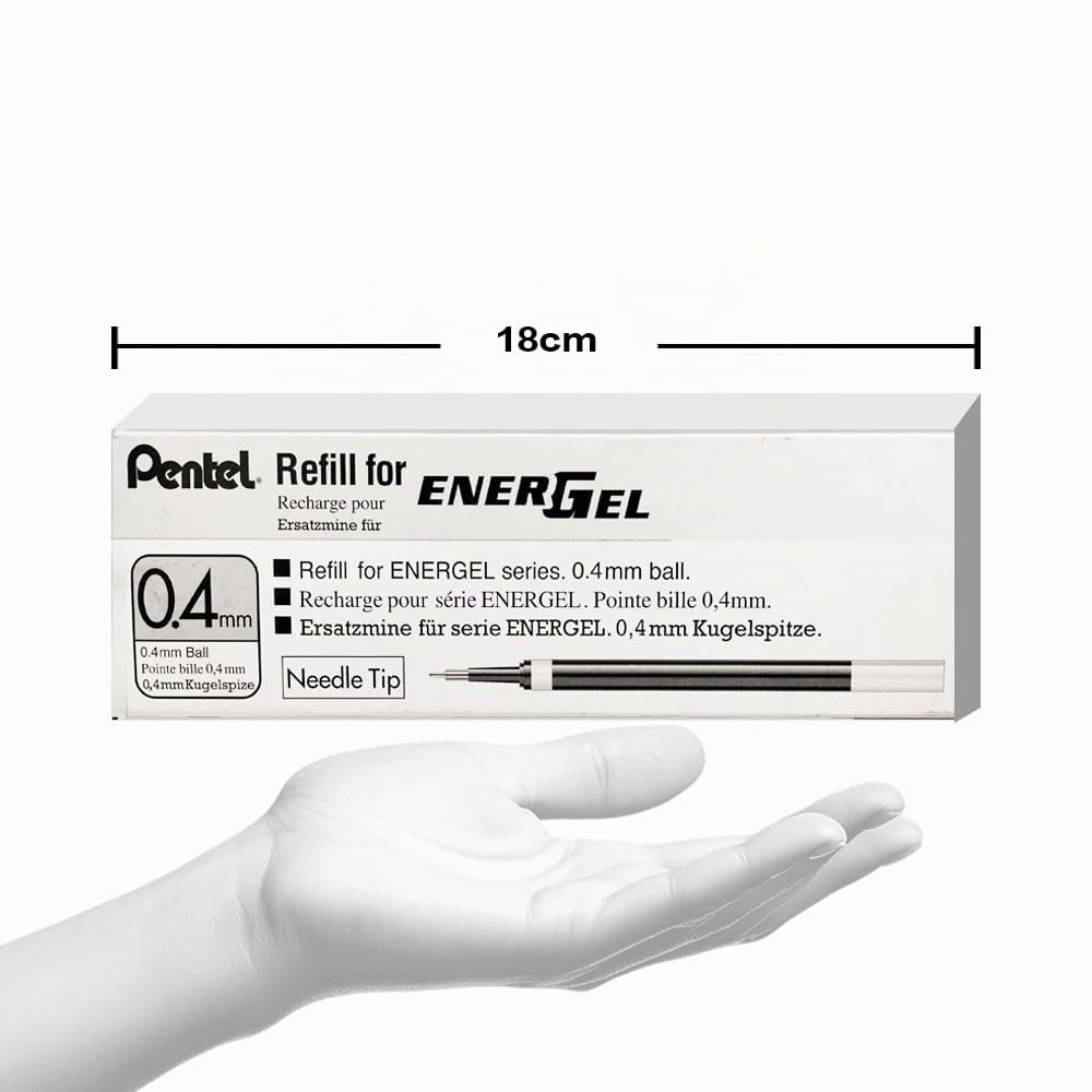 pentel-energel-lrn4-refill-roller-0-4-mm-blu-12-pezzi image 6
