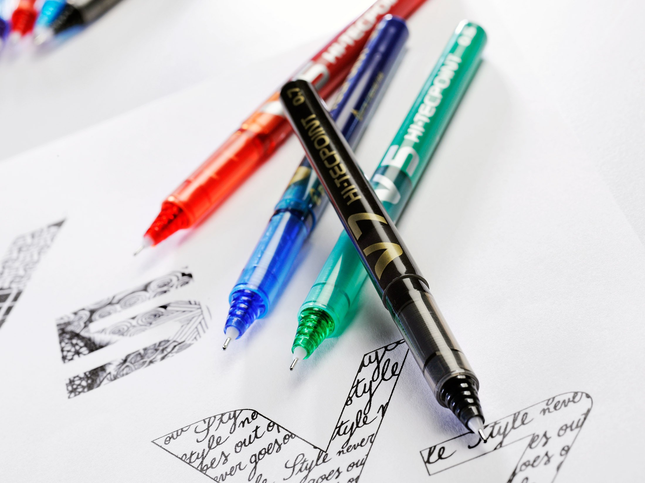 pilot-v5-set-20-penne-roller-0-5-mm-blu-inchiostro-liquido image 6