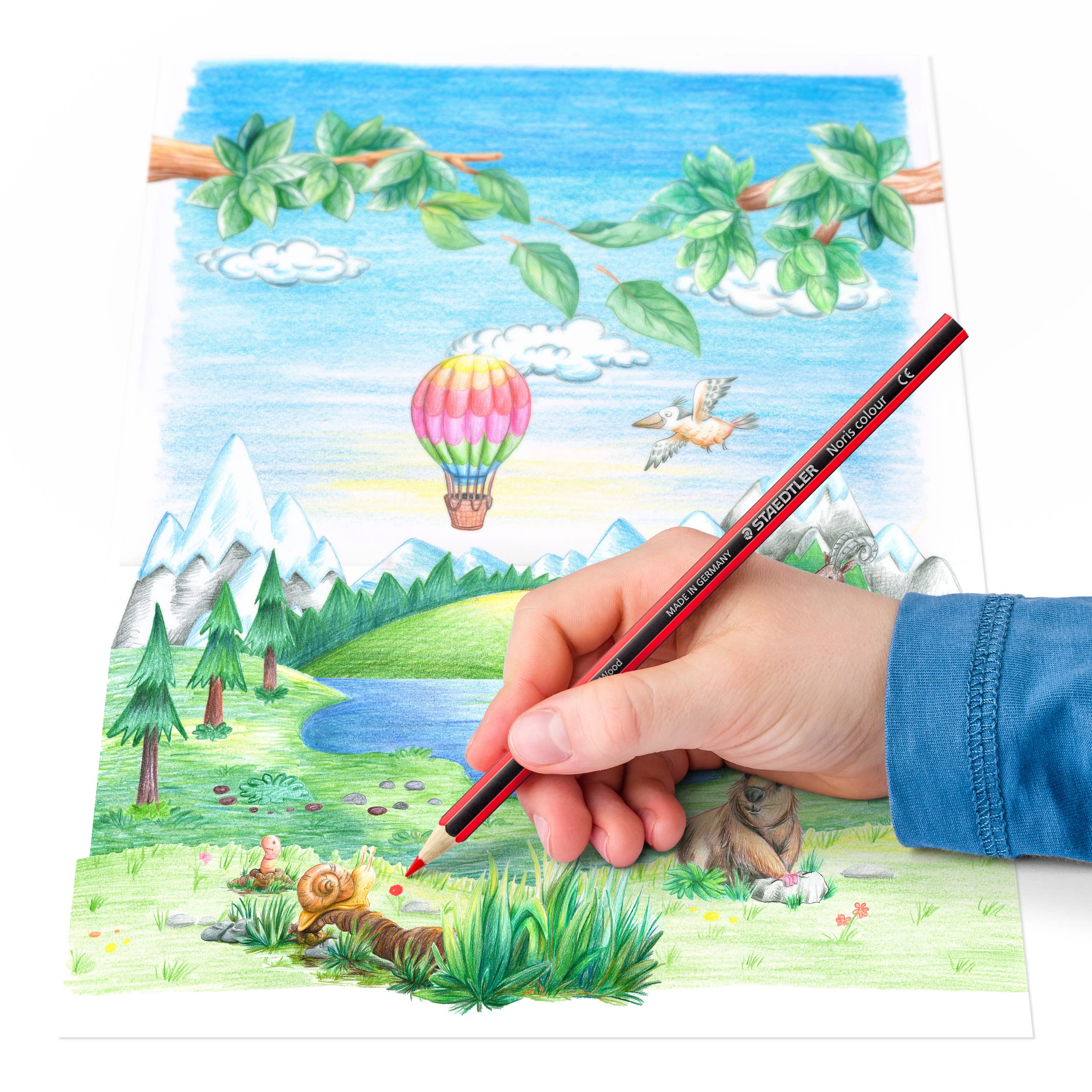 staedtler-noris-club-185-c12-matite-colorate-in-legno-set-12-colori image 4