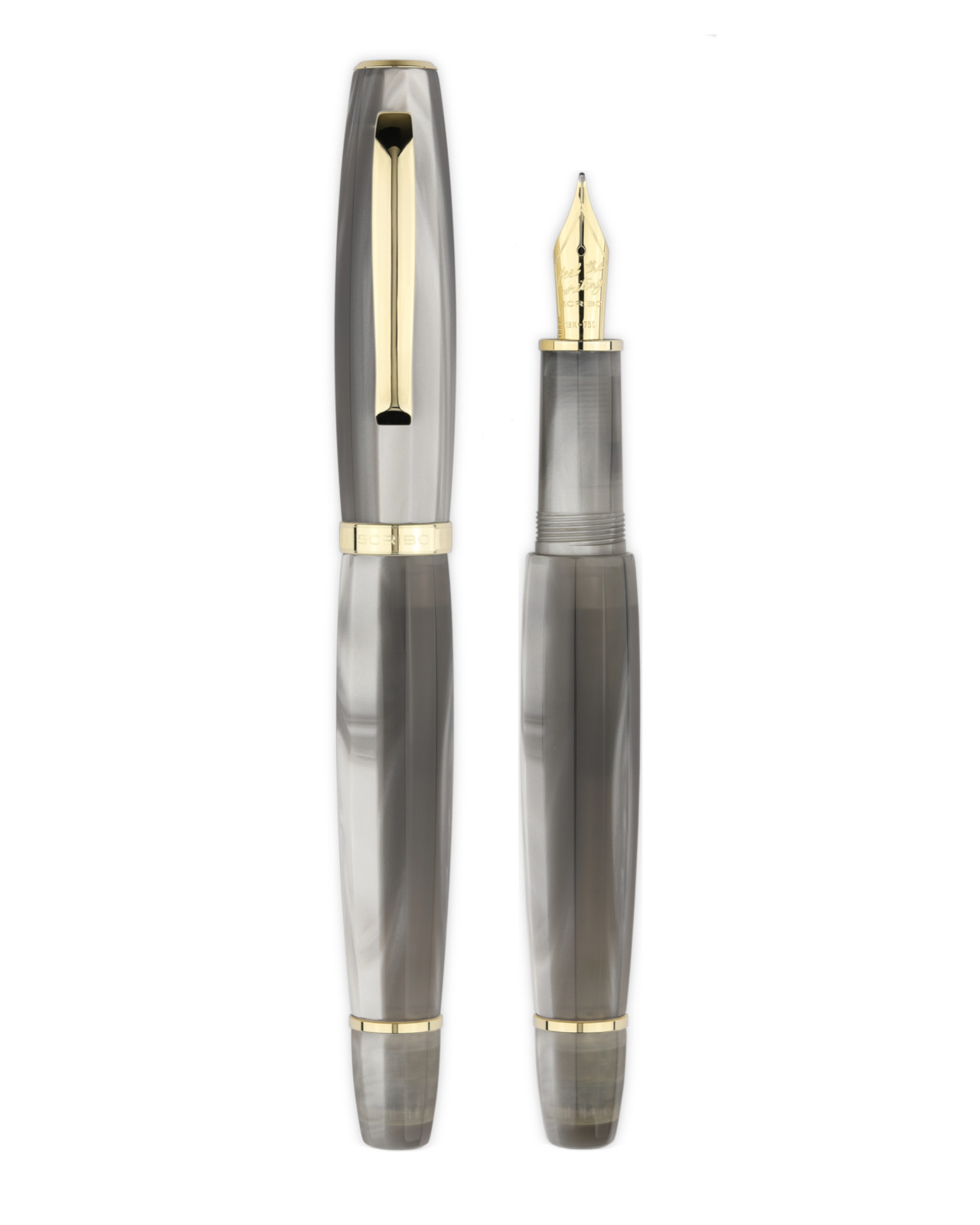 scribo-feel-grigio-giorno-penna-stilografica-edizione-limitata-219-esemplari image 1