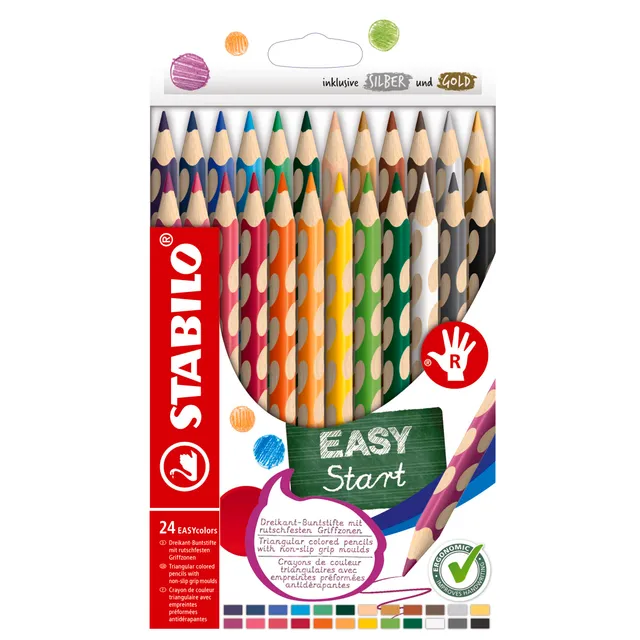 stabilo-easycolors-matita-colorata-ergonomica-triangolare image 1