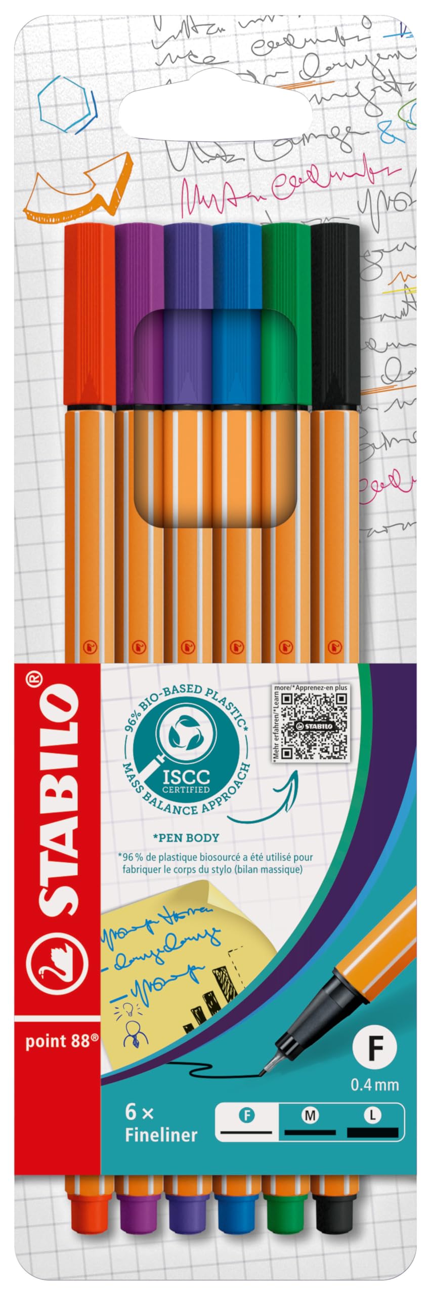 stabilo-point-88-fineliner-0-4-mm-per-scrittura-e-journaling image 1