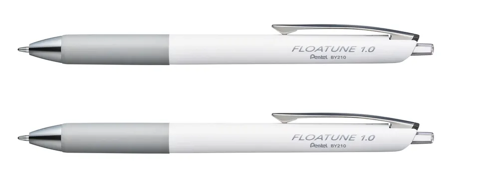 pentel-by210-floatune-roller-a-scatto-1-0-mm-nero-confezione-2-pz image 1