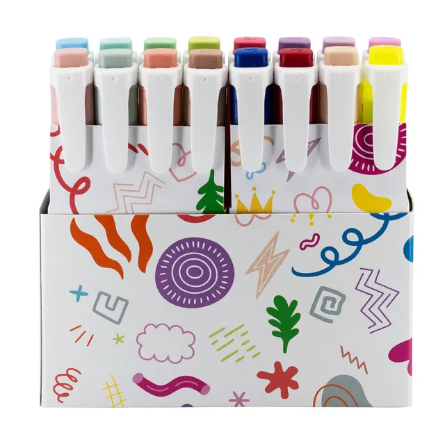 stabilo-swing-cool-evidenziatore-desk-set-16-pezzi-neon-pastel-nature image 1