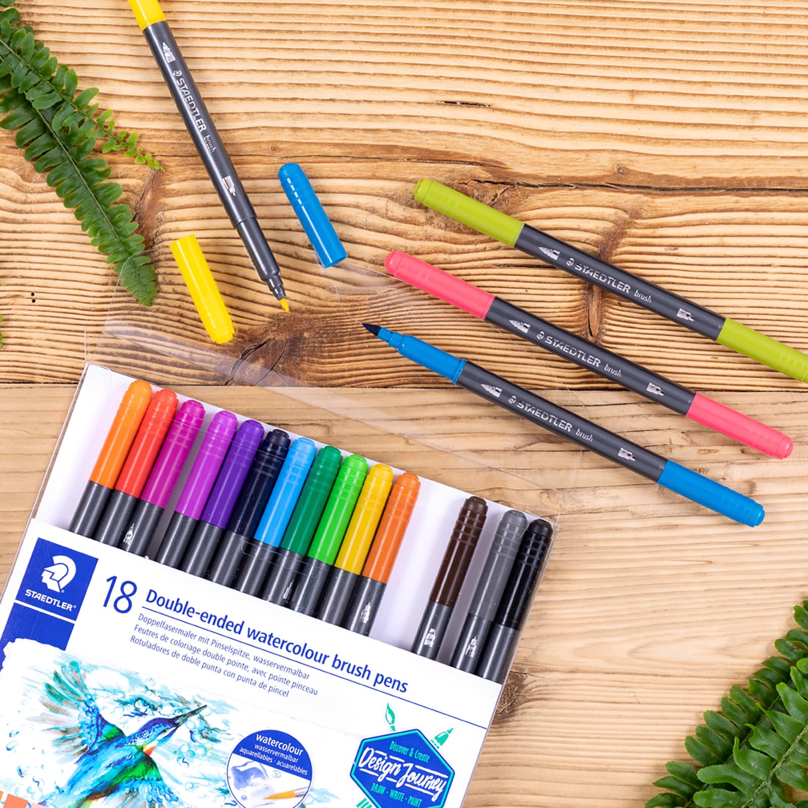 staedtler-3001-pennarelli-acquerellabili-doppia-punta-set-18-colori image 3