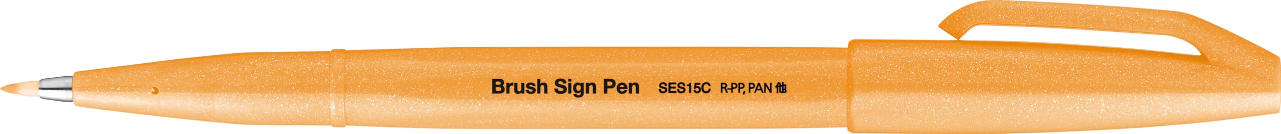 pentel-brush-sign-pen-ses15c-fluo-punta-flessibile-3-colori-fluorescenti image 5