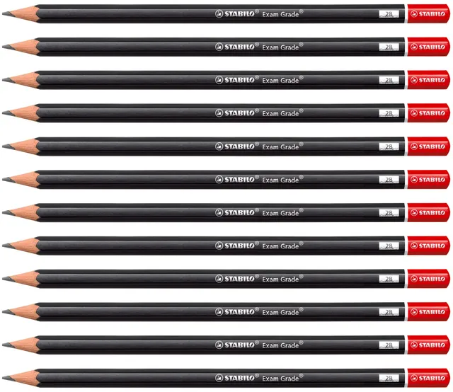 stabilo-exam-grade-matita-in-grafite-esagonale-hb-2b-con-grip image 1
