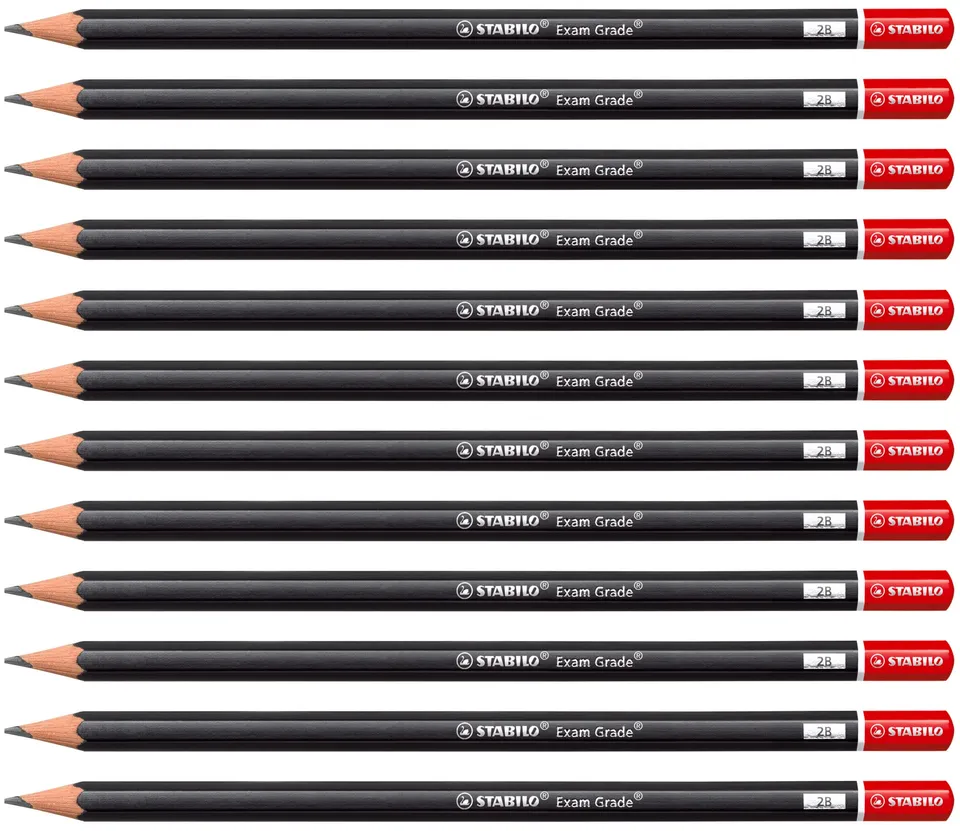 stabilo-exam-grade-matita-in-grafite-esagonale-hb-2b-con-grip image 1