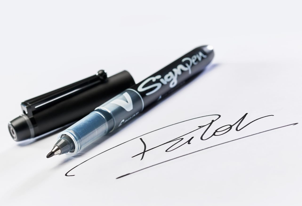 pilot-v-sign-pen-set-6-pennarelli-inchiostro-liquido-punta-media image 5