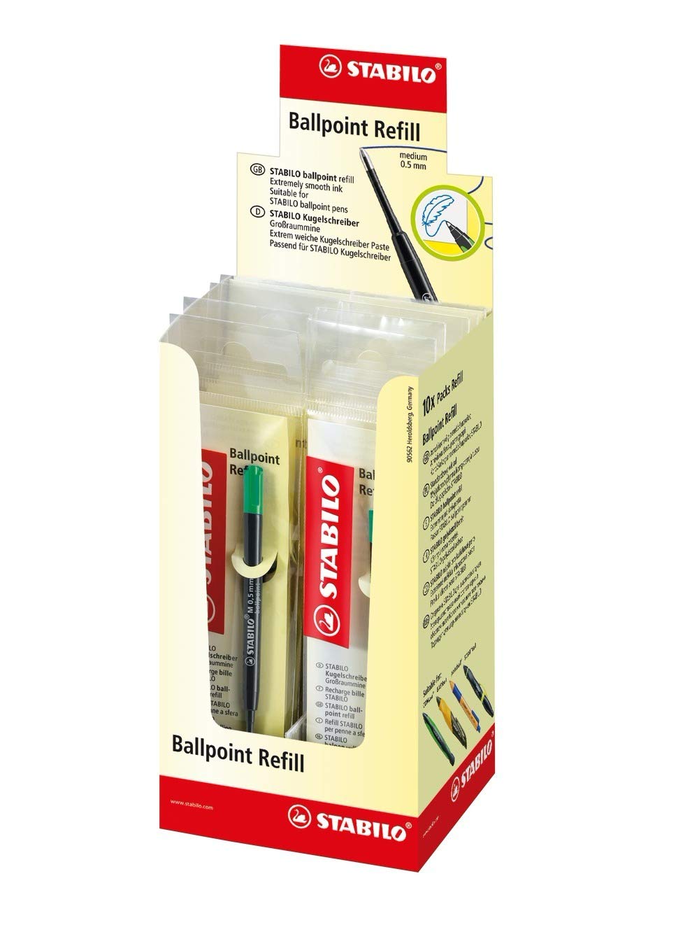 stabilo-refill-ricarica-per-penna-a-sfera-pointball-0-5-mm image 7