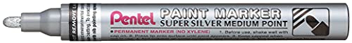 pentel-paint-marker-mmp10-punta-media-4-5-mm-argento-12-pezzi image 5