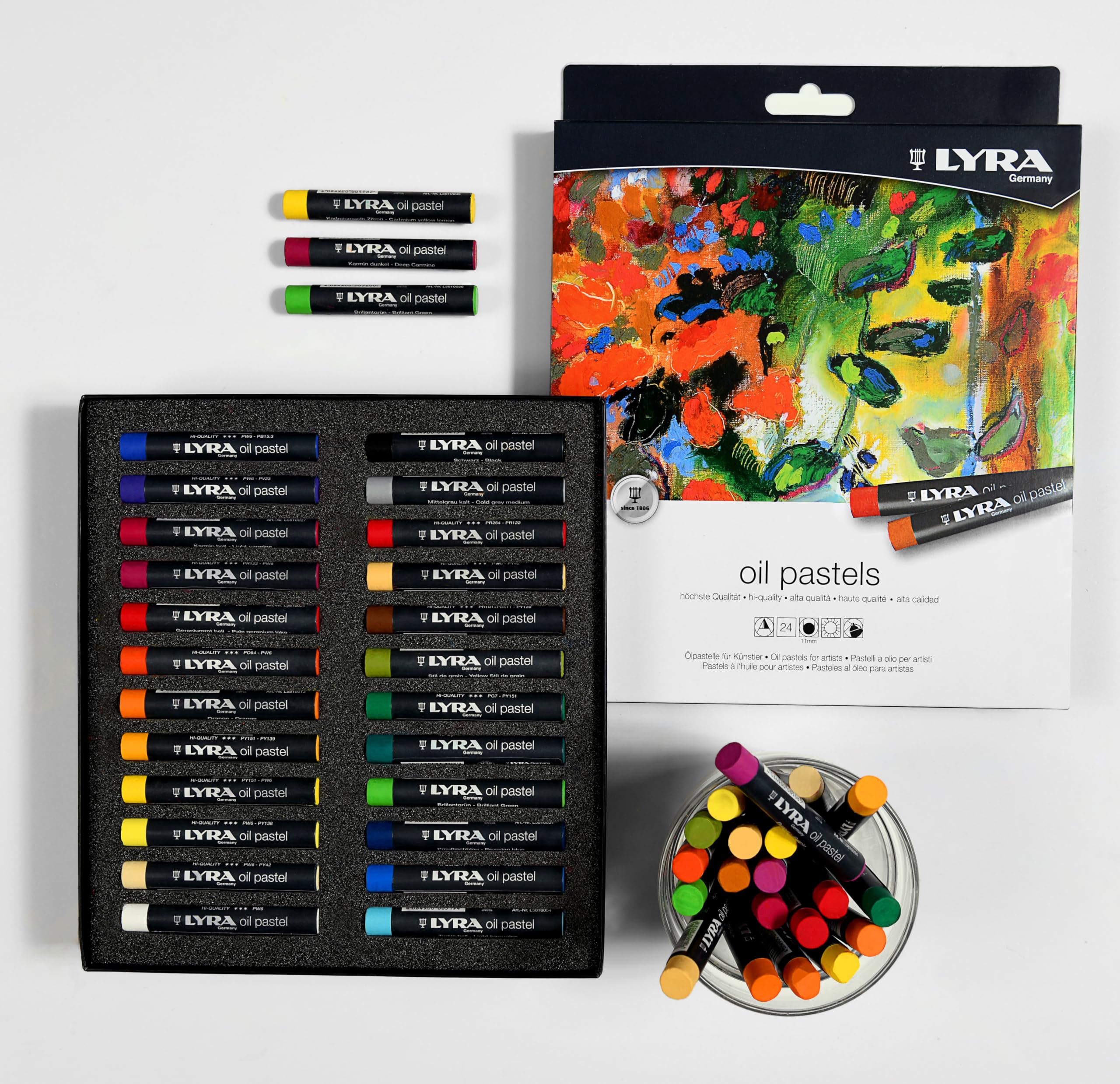 lyra-pastelli-a-olio-rotondi-11-mm-24-colori-assortiti-per-artisti image 4