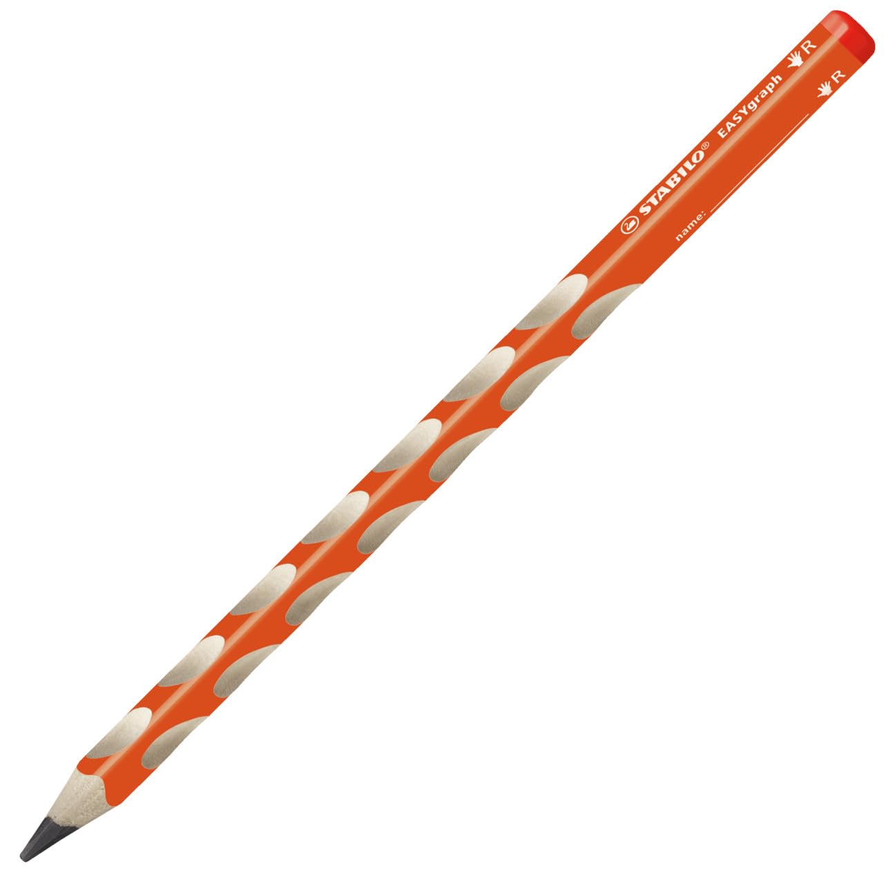 stabilo-easygraph-destrimani-arancione-pack-da-2-matita-ergonomica-b image 2