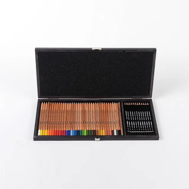 lyra-rembrandt-polycolor-confezione-in-legno-36-matite-colorate-12-grafite image 1