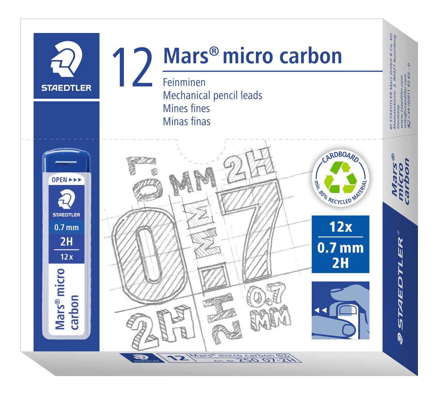 staedtler-mars-micro-250-05-f-mine-0-5-mm-f-12-pezzi image 8