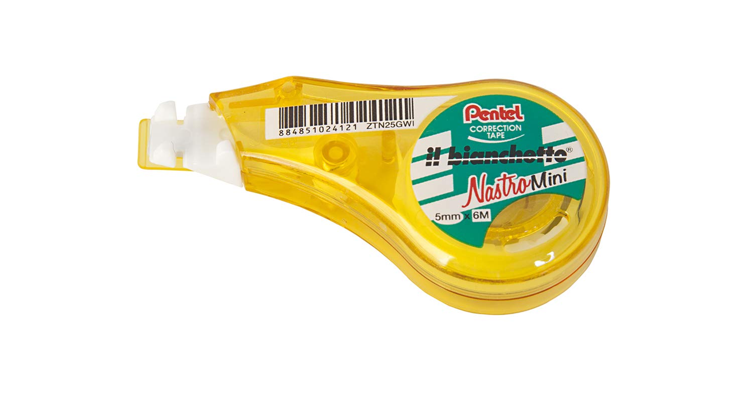 pentel-ztn25-bianchetto-a-nastro-mini-5-0-mm-x-6-m-set-4-pz-colori-assortiti image 5
