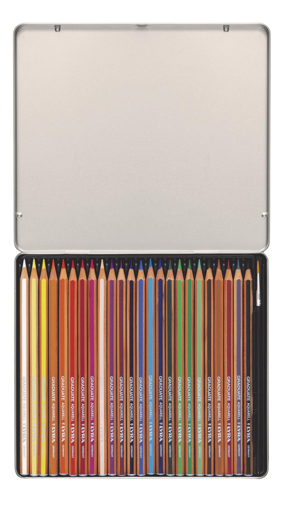 lyra-graduate-aquarell-matite-acquerellabili-24-colori-assortiti-in-astuccio-met image 2