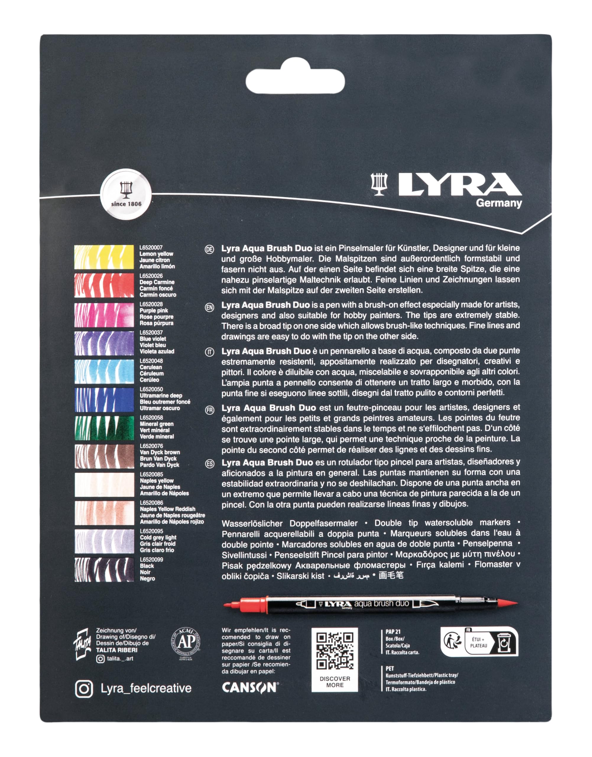 lyra-aqua-brush-duo-manga-selection-pennarelli-doppia-punta-acquerellabili-12-pe image 2