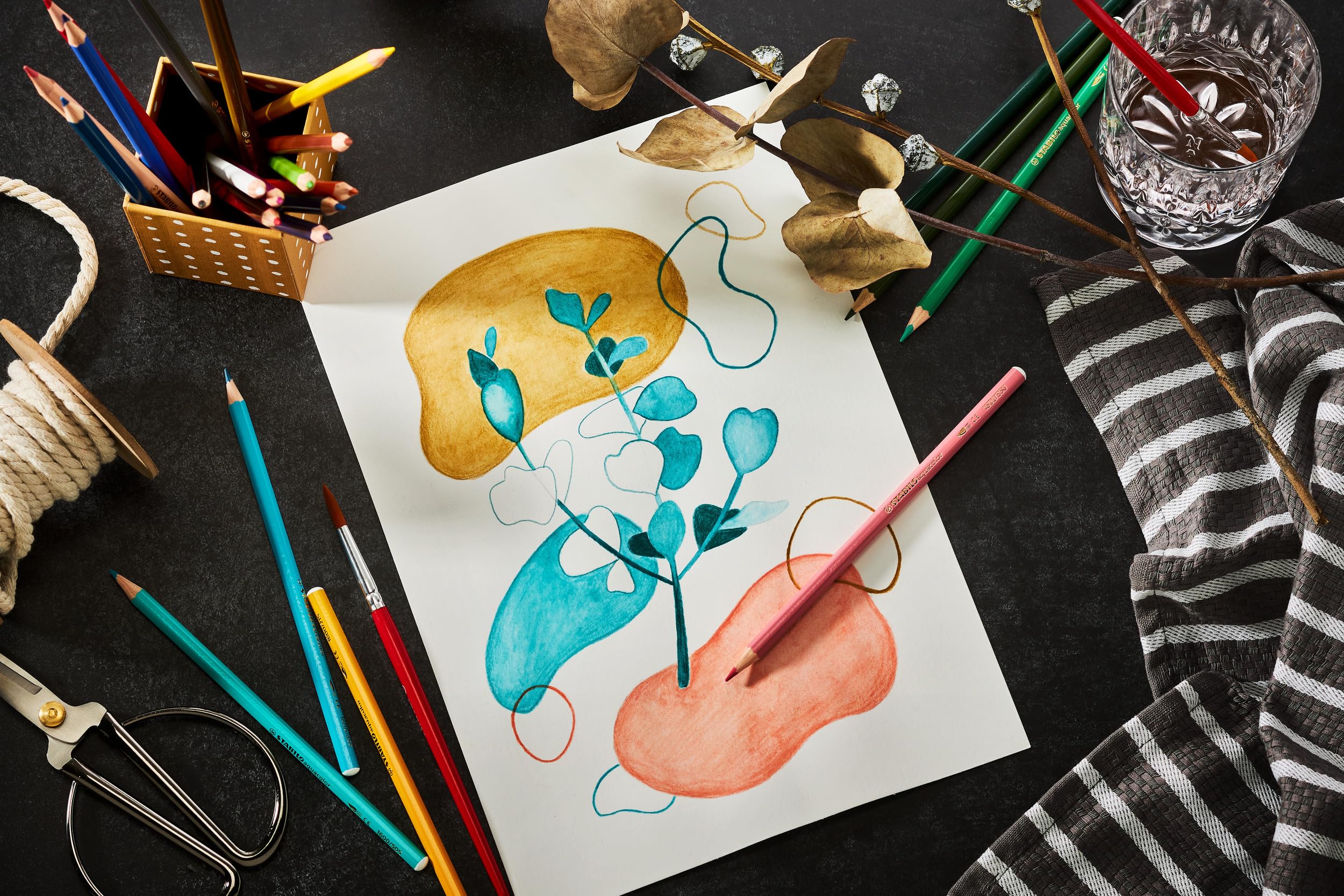 stabilo-aquacolor-matita-colorata-acquarellabile image 4
