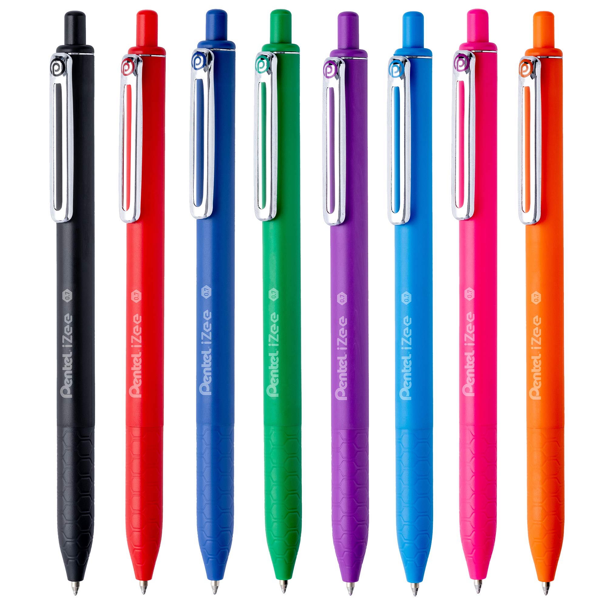 pentel-izee-bx467-penna-a-sfera-a-scatto-0-7-mm-nero-confezione-3-pezzi image 7