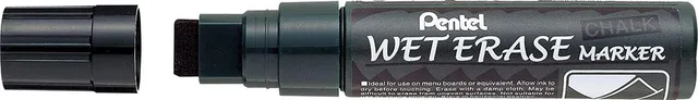 pentel-smw56-wet-erase-jumbo-marcatore-a-gesso-liquido-nero-10-15-mm-1-pz image 1
