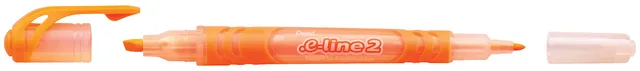 pentel-slw10-e-line2-evidenziatore-doppia-punta-arancio-confezione-10-pezzi image 1