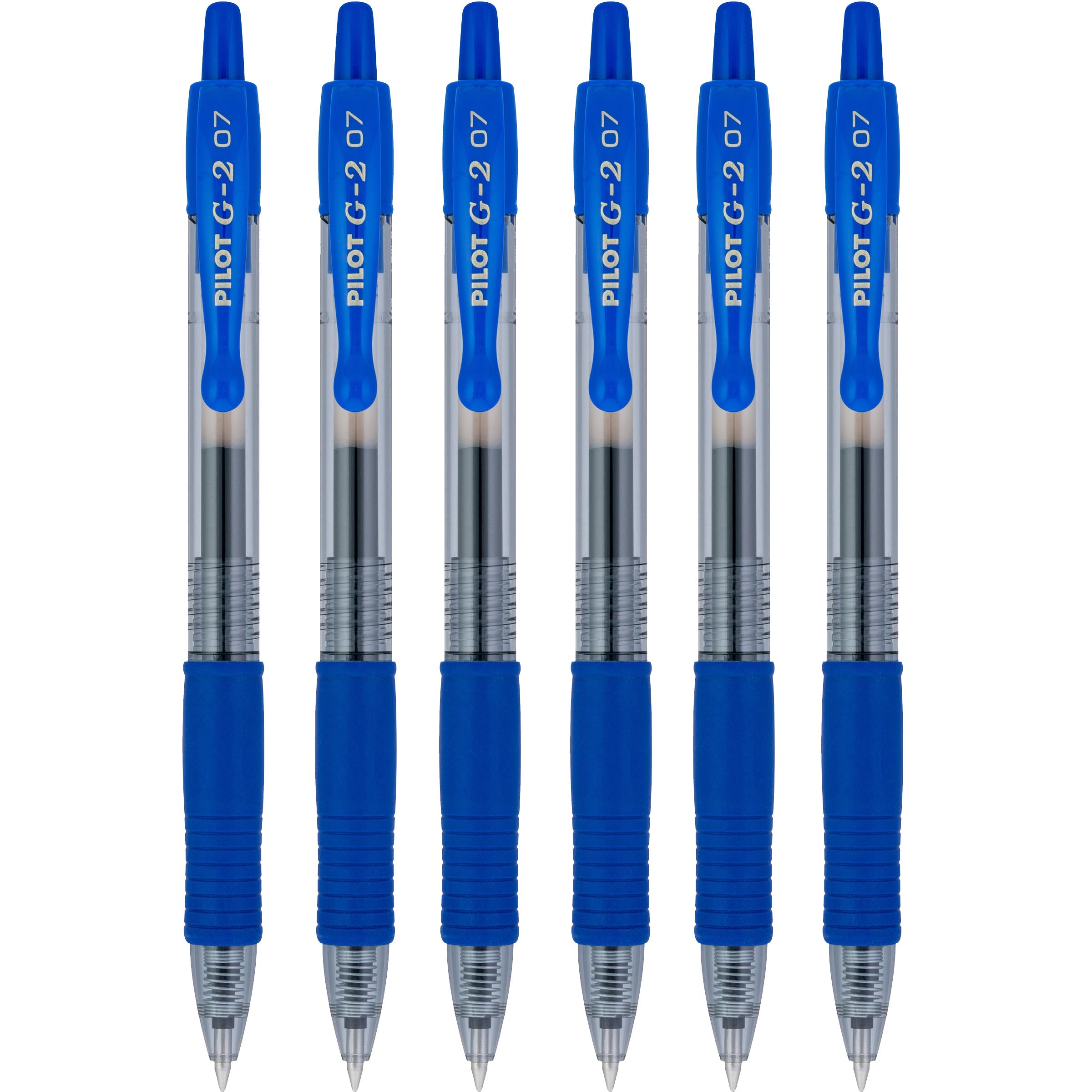 pilot-g2-07-penna-roller-gel-retrattile-blu-0-7-mm-confezione-da-6 image 1