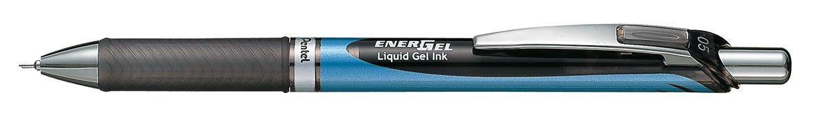 pentel-energel-xm-click-bln75-0-5-mm-nero-penna-gel-a-scatto-4-pz image 2