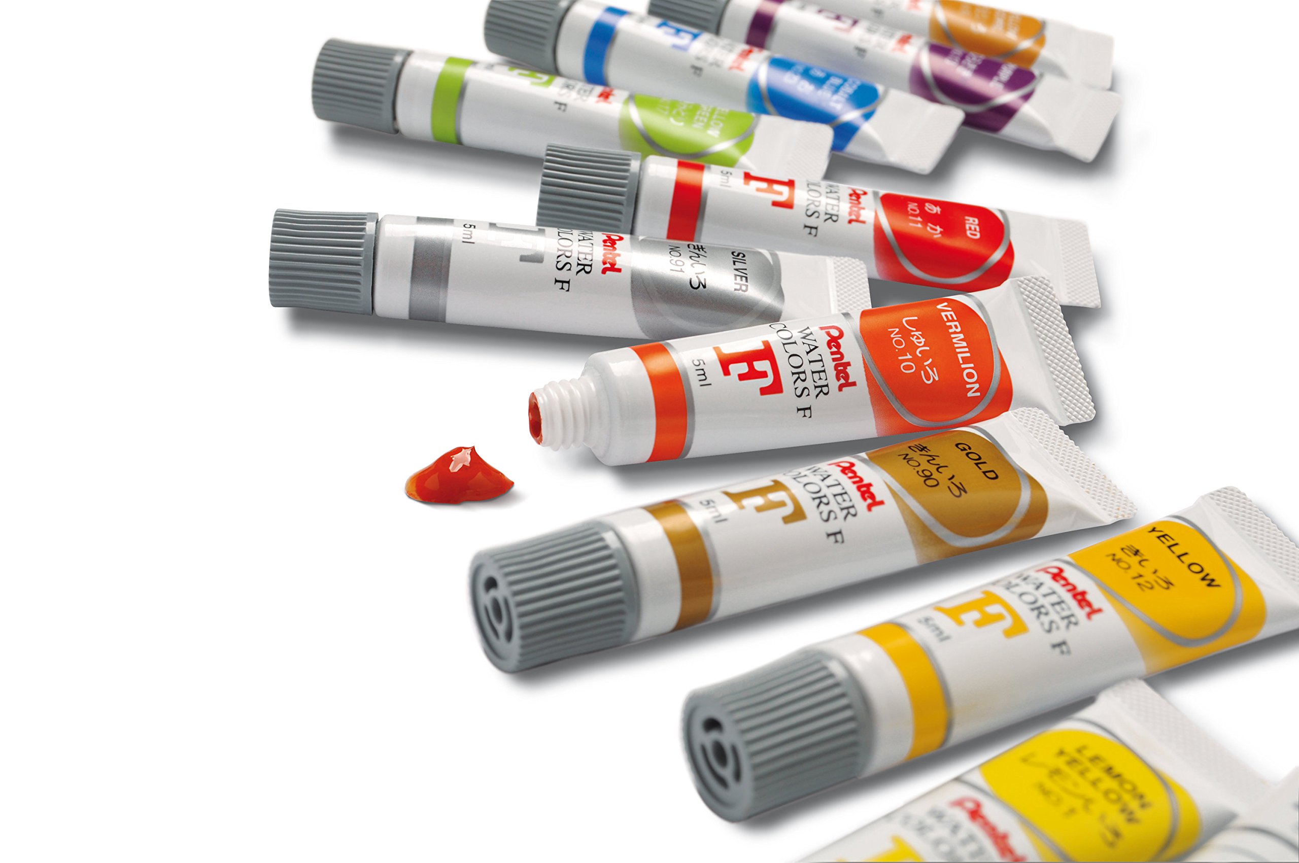 pentel-sunburst-wfrs2-12-acquerelli-in-tubo-12-colori image 3