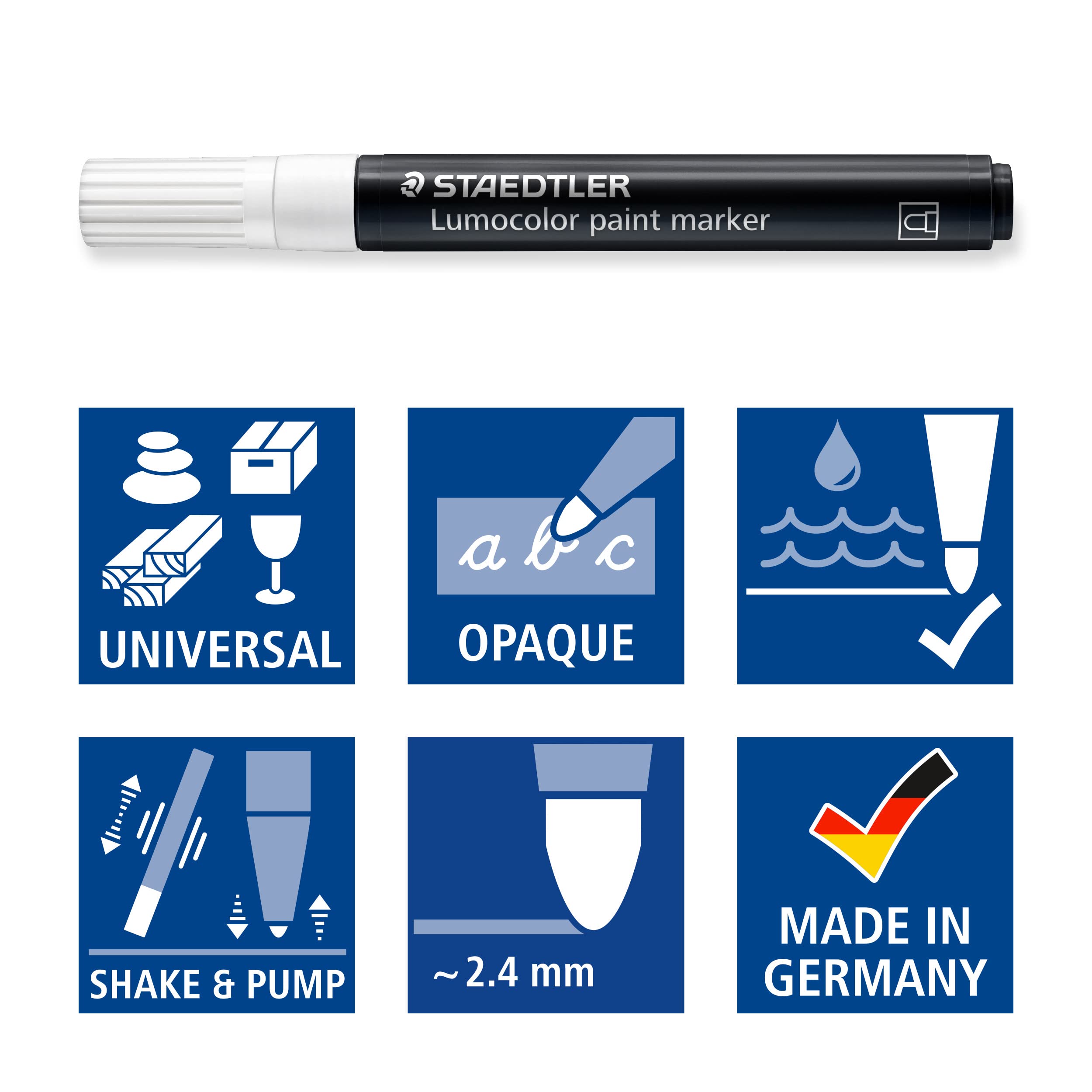 staedtler-lumocolor-349-c6-pennarelli-a-vernice-punta-2-4-mm-confezione-6-colori image 7