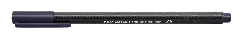 staedtler-triplus-fineliner-334-36-punta-0-3-mm-blu-indaco-1-pz image 1