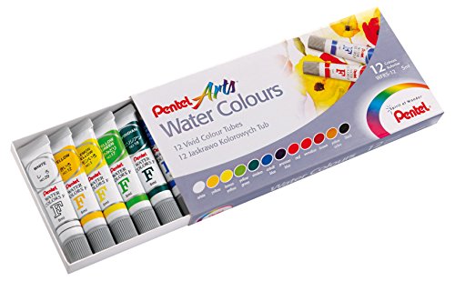 pentel-sunburst-wfrs2-12-acquerelli-in-tubo-12-colori image 7