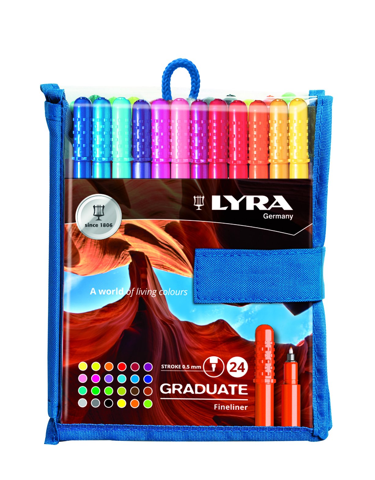 lyra-graduate-fineliner-0-5-mm-barattolo-50-pezzi-12-colori image 5