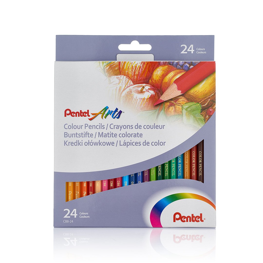 pentel-cb8-kit-24-matite-colorate-libro-art-therapy image 3