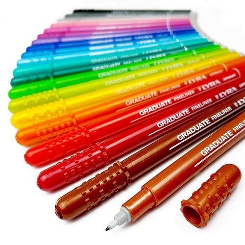 lyra-graduate-fineliner-pennarelli-punta-fine-12-pezzi-assortiti image 7