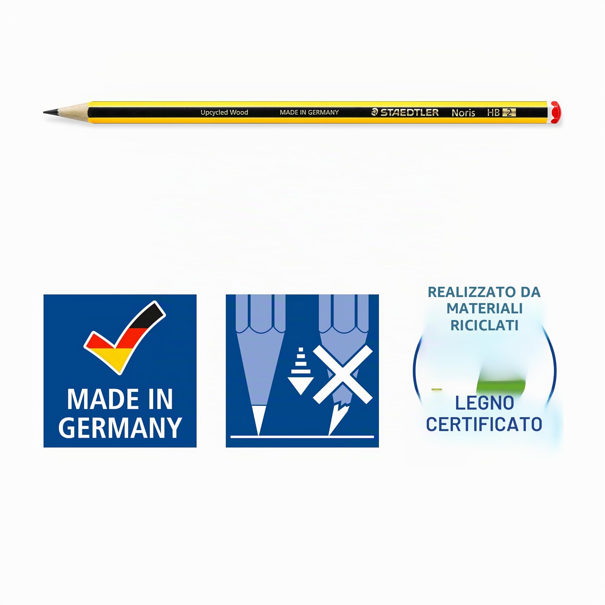 staedtler-noris-120-2bk5d-matite-hb-confezione-da-5-pezzi image 5