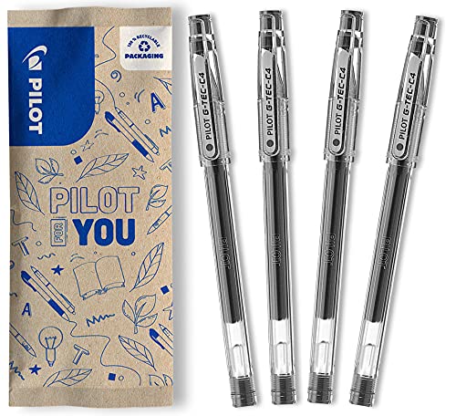 pilot-g-tec-c4-begreen-penna-gel-nero-0-4-mm-set-4-pezzi image 8