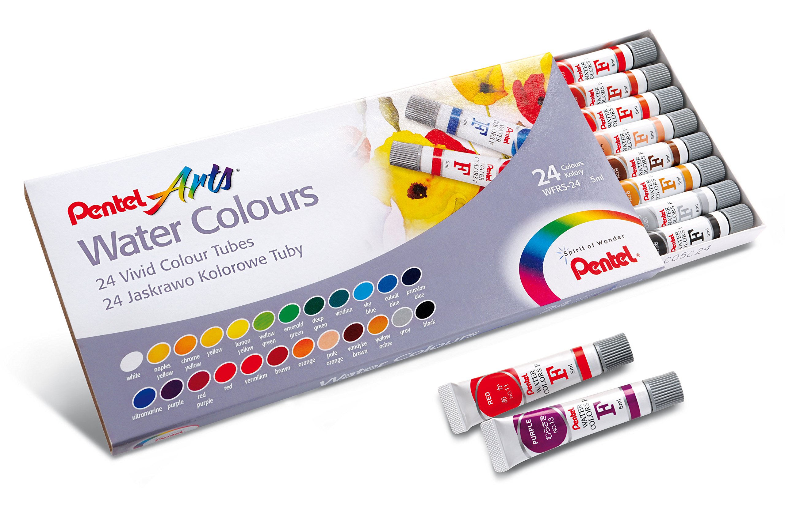 pentel-sunburst-wfrs2-12-acquerelli-in-tubo-12-colori image 6