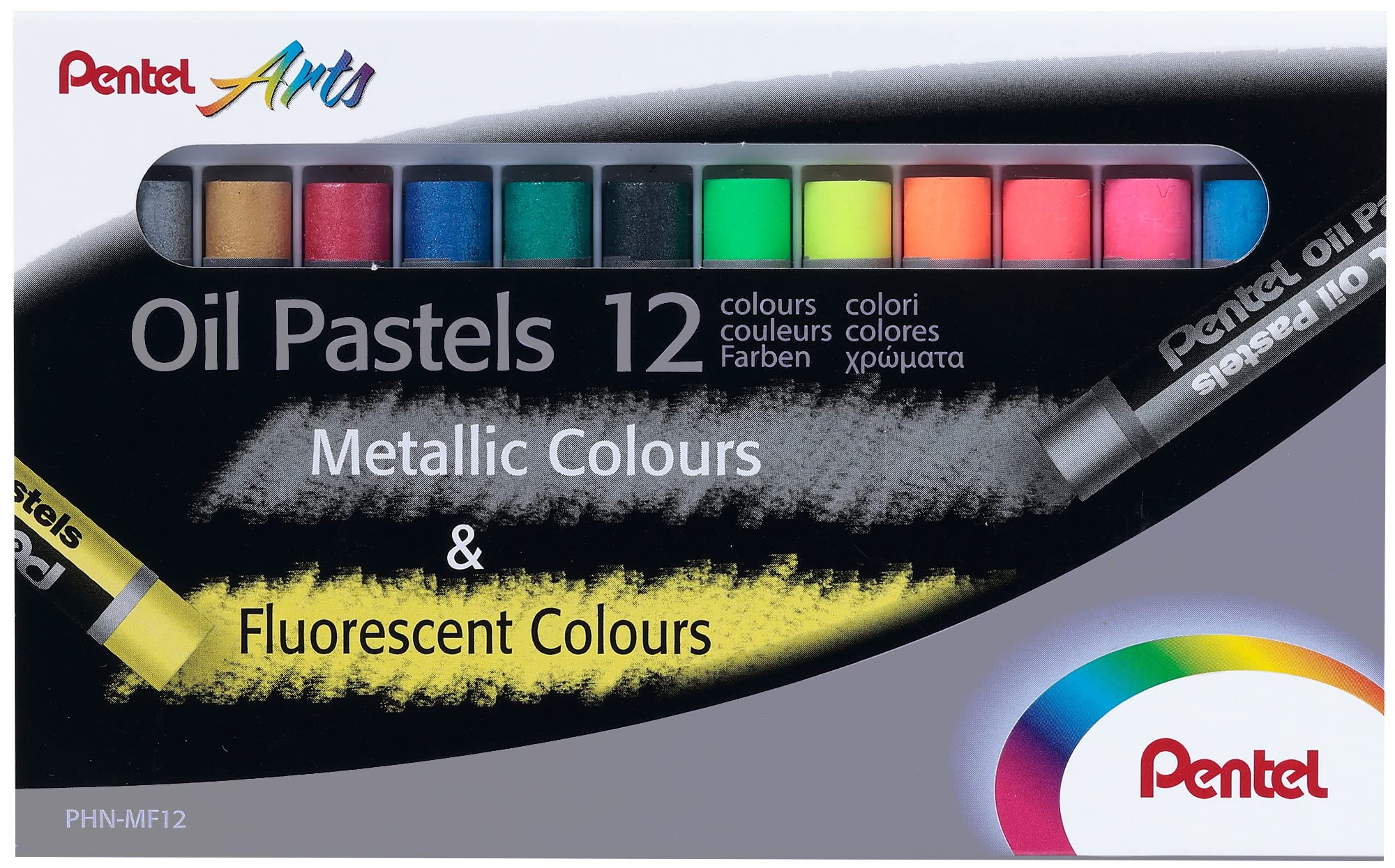 pentel-phn-pastelli-a-olio-sunburst-confezione-25-colori image 8