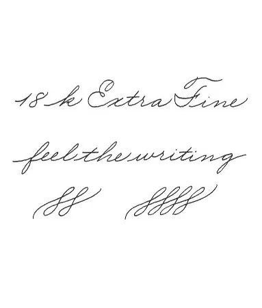 scribo-pennino-18kt-extra-fine-finitura-rodio-0-5-0-6-mm image 1