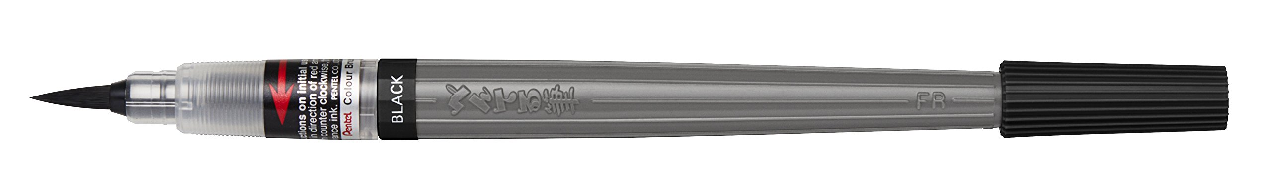 pentel-frp-refill-colour-brush-pigment-nero-ricarica-brush image 3