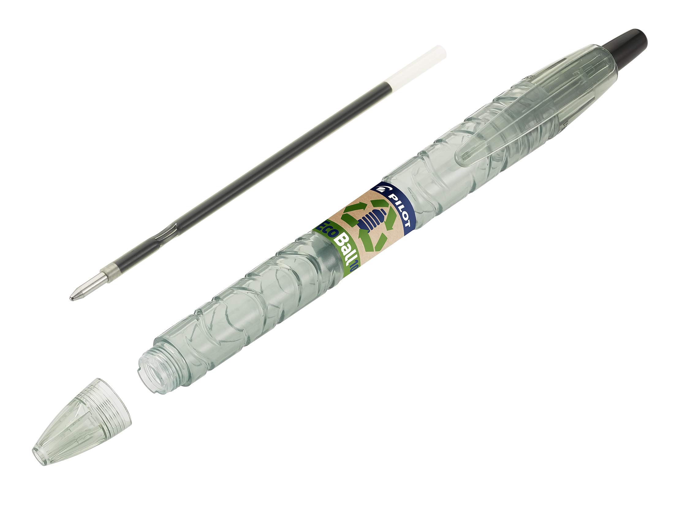 pilot-b2p-ecoball-penna-a-scatto-ecologica-punta-media-1-0-mm-confezione-da-4 image 5