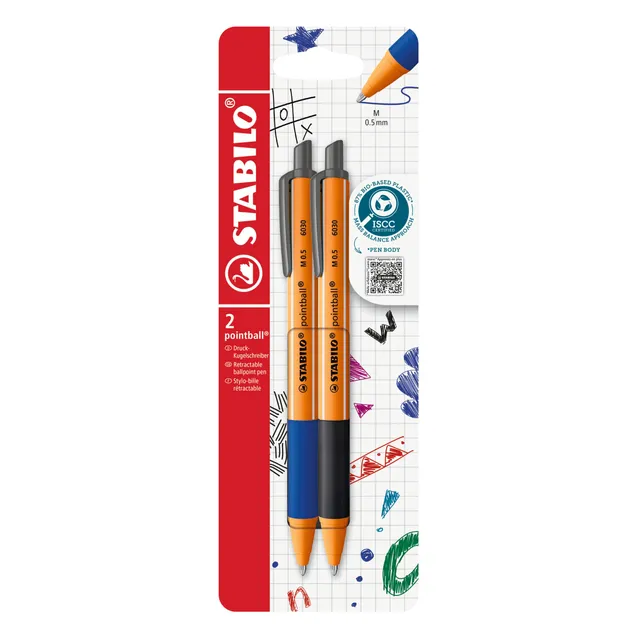 stabilo-pointball-penna-a-sfera-a-scatto-0-5-mm image 1