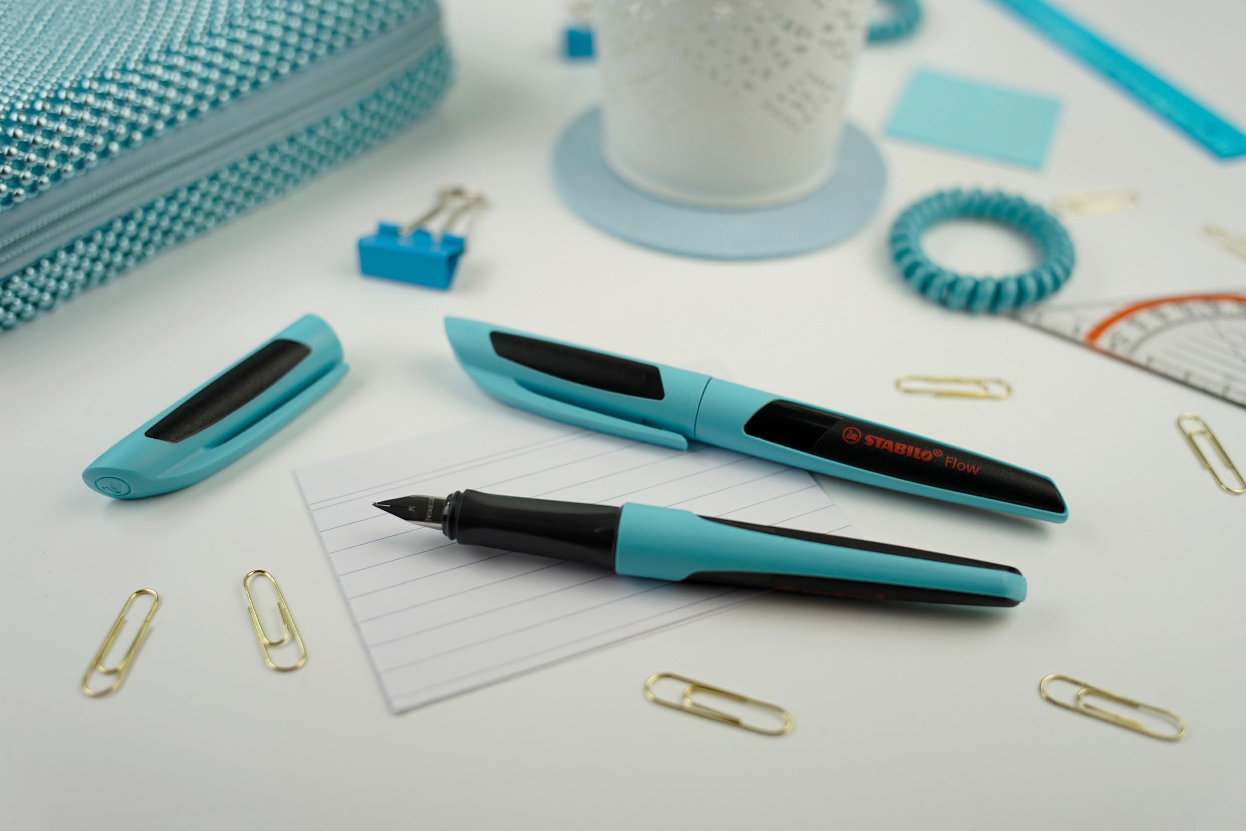 stabilo-flow-sporty-penna-stilografica-punta-media-0-5-mm image 6